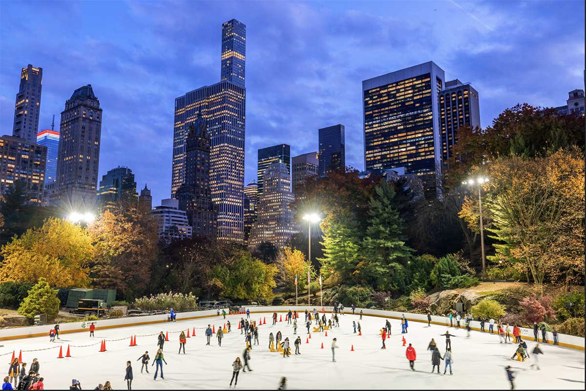 Central Park Ice Skating 2024 - Ronny Auguste