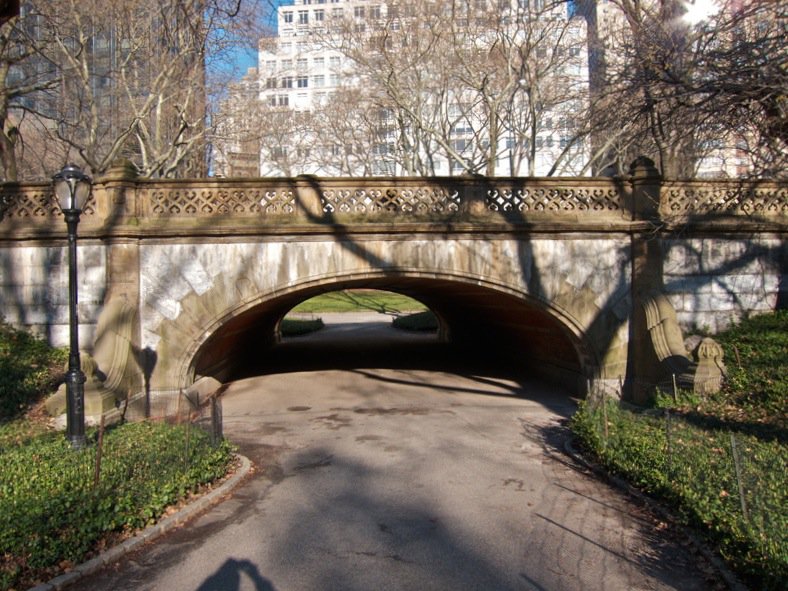 Greyshot Arch in Central Park