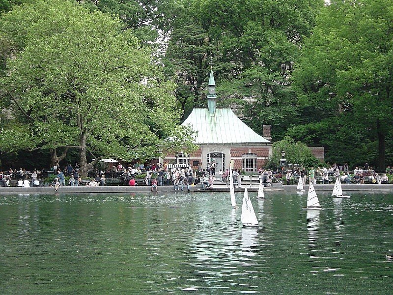 Sailboats at Conservatory Water
