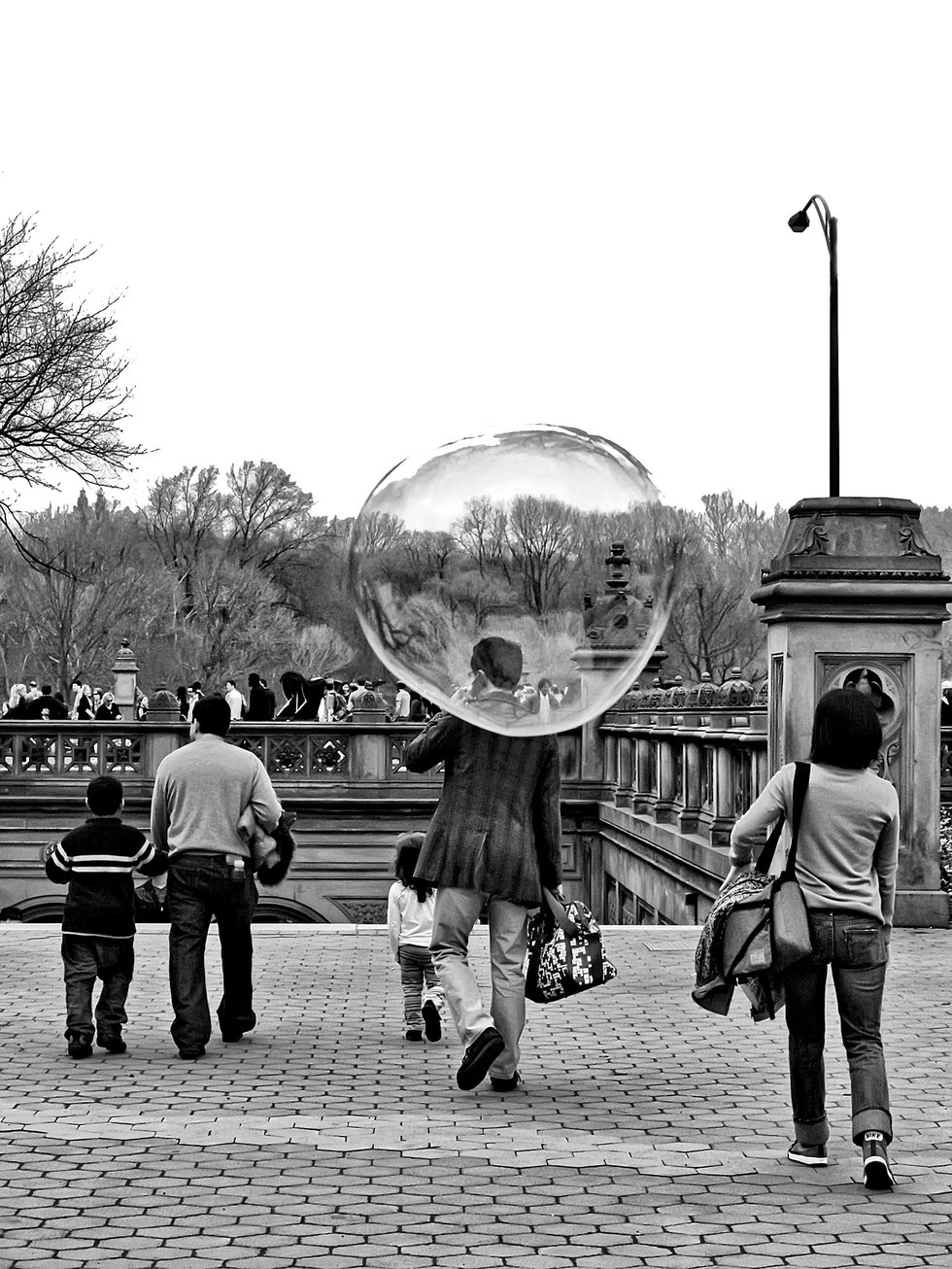 A Bubble in Central Park