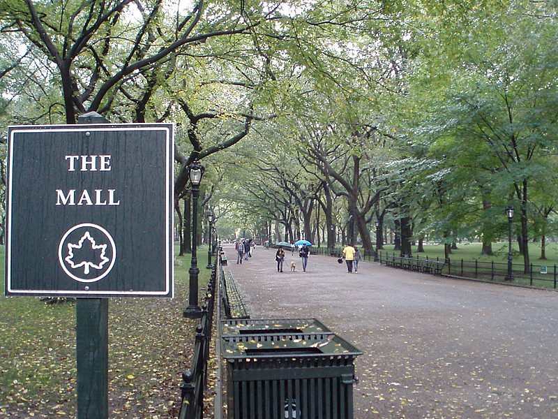 Central Park - The mall