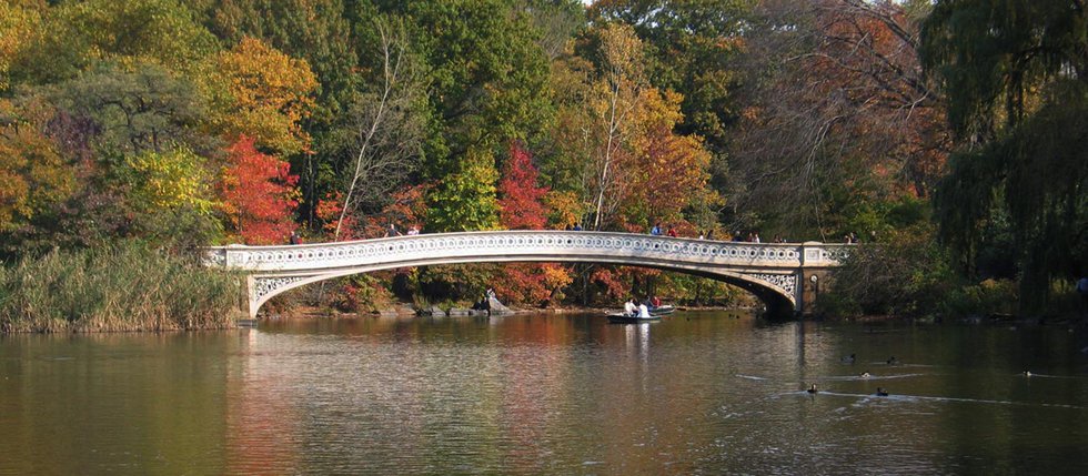 Bow Bridge in the Fall