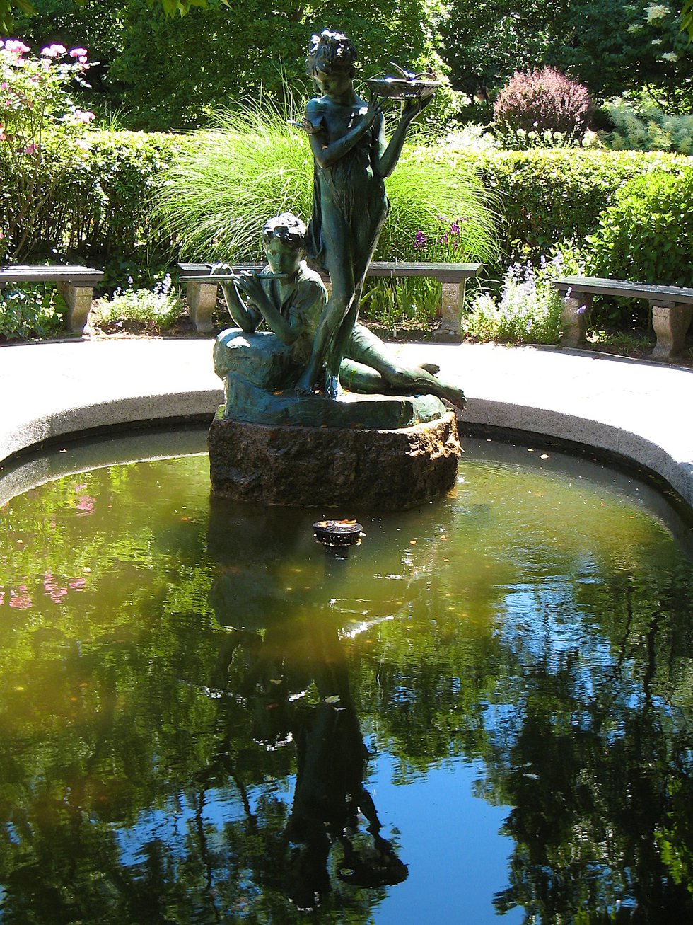 Serenity of the Conservatory Garden