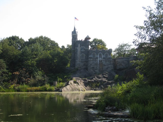 Belvedere Castle overlooking Turtle Pond