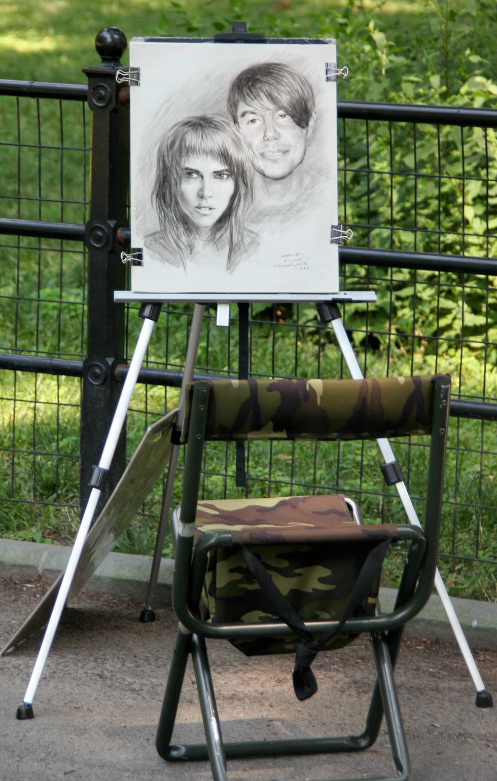 Art in Central Park