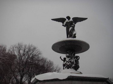 Fountain in Winter