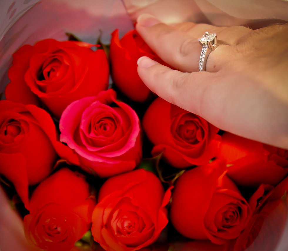 Roses and a ring..