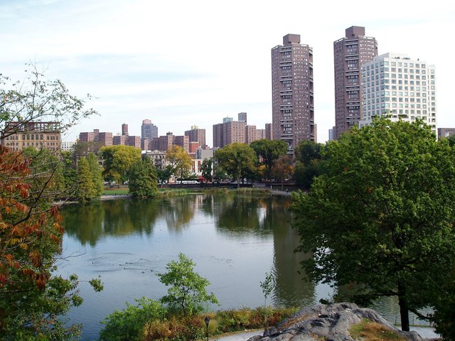 Harlem Meer from Fort Clinton