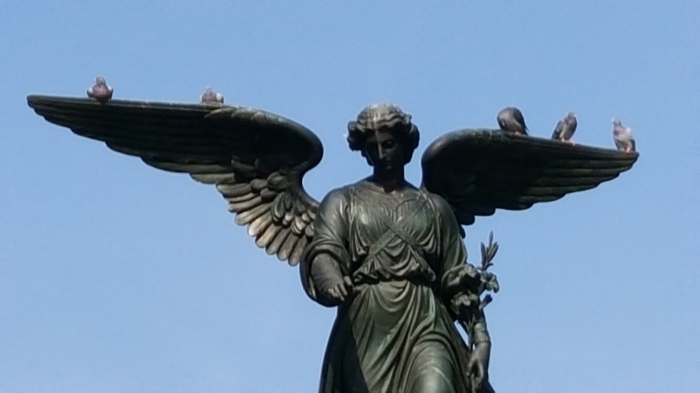 Bethesda Fountain Statue