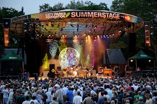 Summerstage Seating Chart