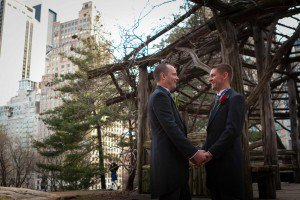 same sex wedding central park