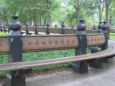 The benches