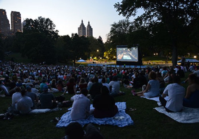 Film Festival in Central Park
