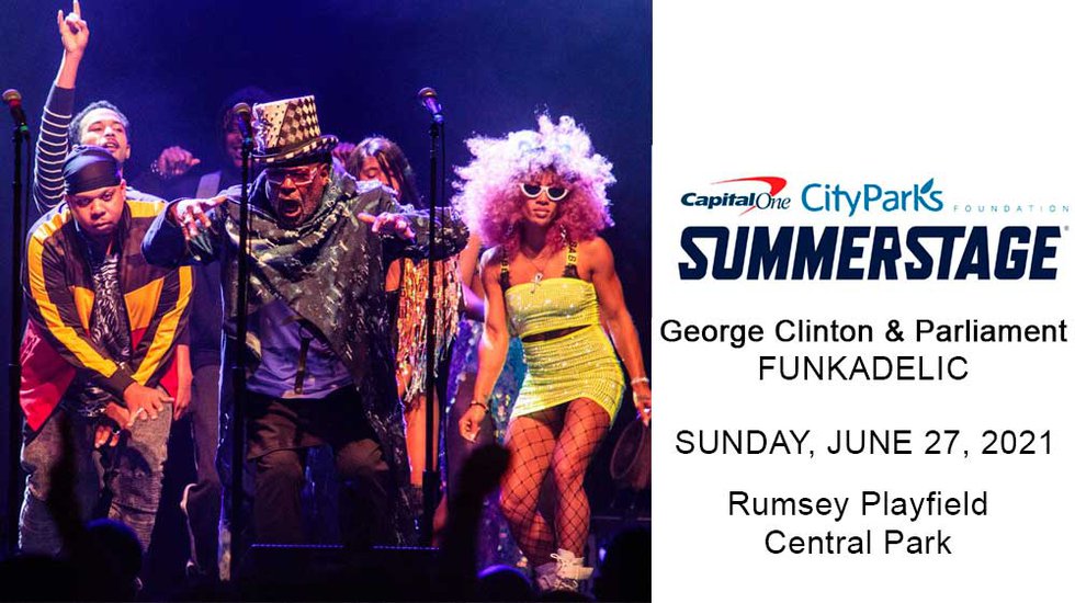 george Clinton and Parlament Funkadelic - SummerStage