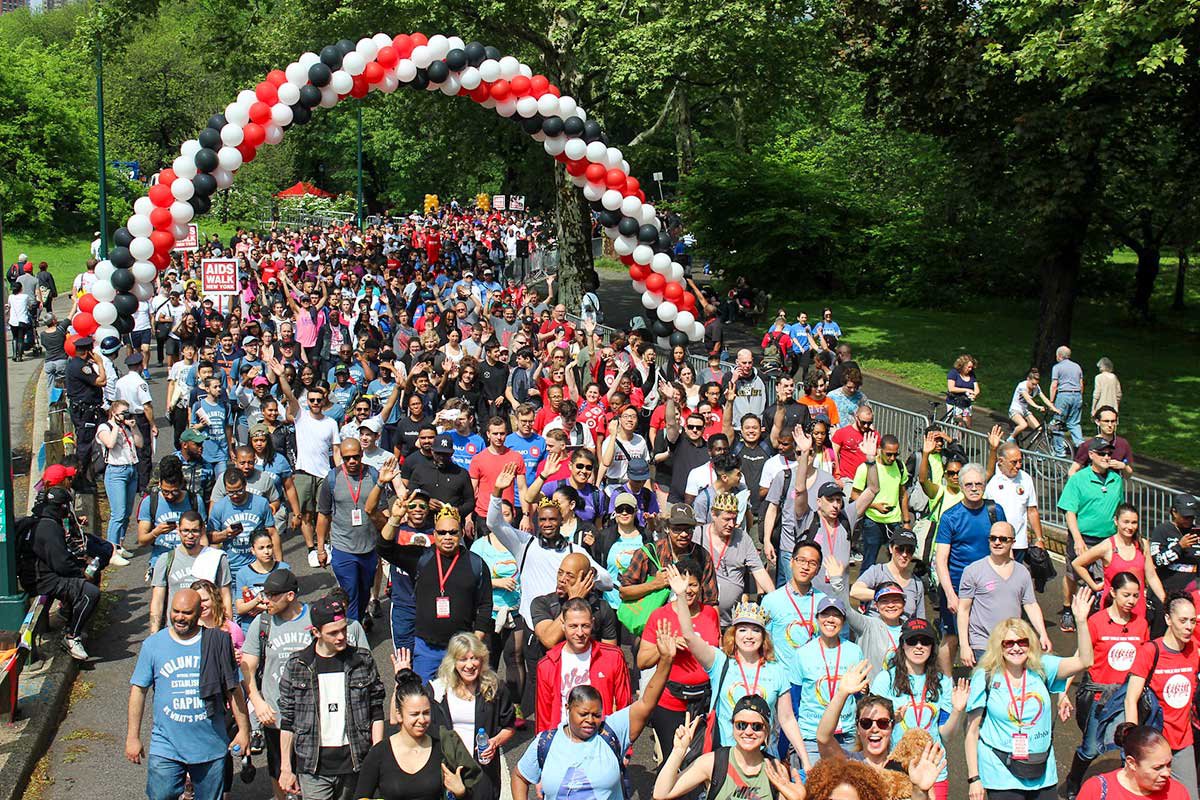 AIDS Walk 2023 Central Park, New York