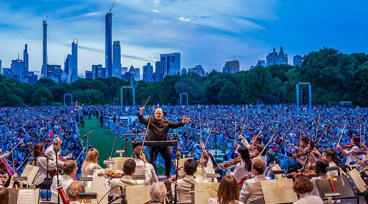 NY Philharmonic Concert 2023 Central Park, NYC