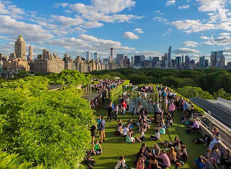 Met Roof Garden Bar Events in Central Park, New York